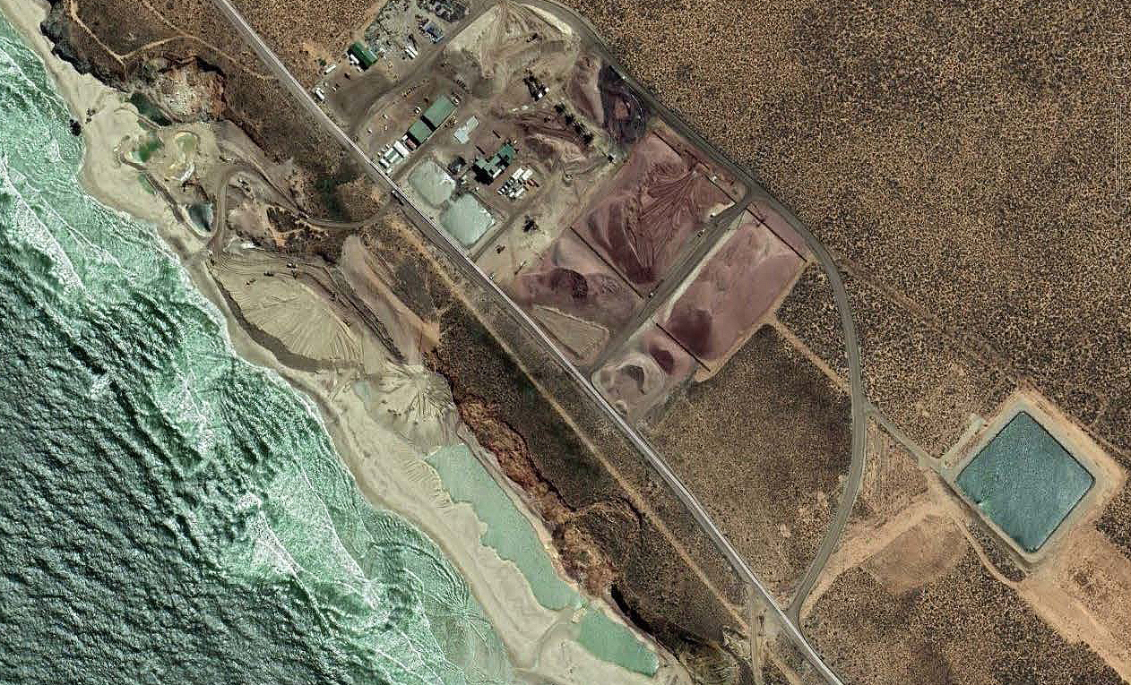 More sea cliffs collapse at West Coast mine