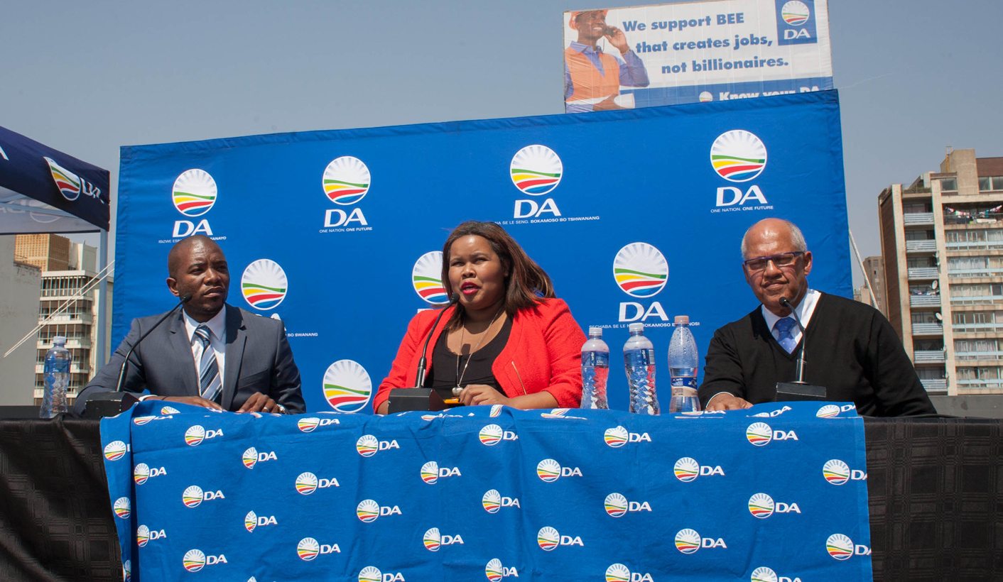 Shouting from the rooftops: the DA ramps up its election campaign and goes high-rise