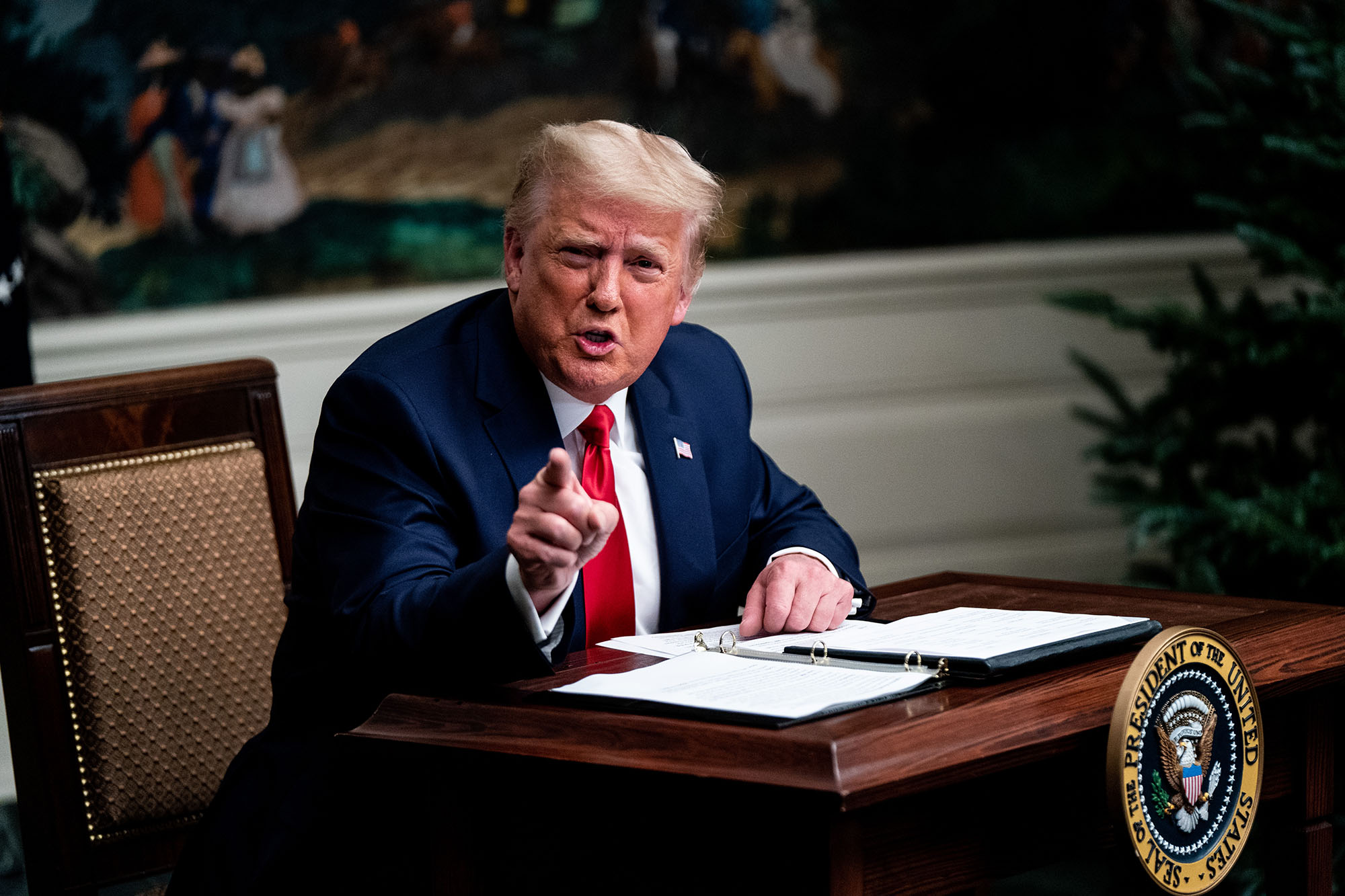 Trump's Thanksgiving message: Conceding to Biden would be a 'hard thing' to accept