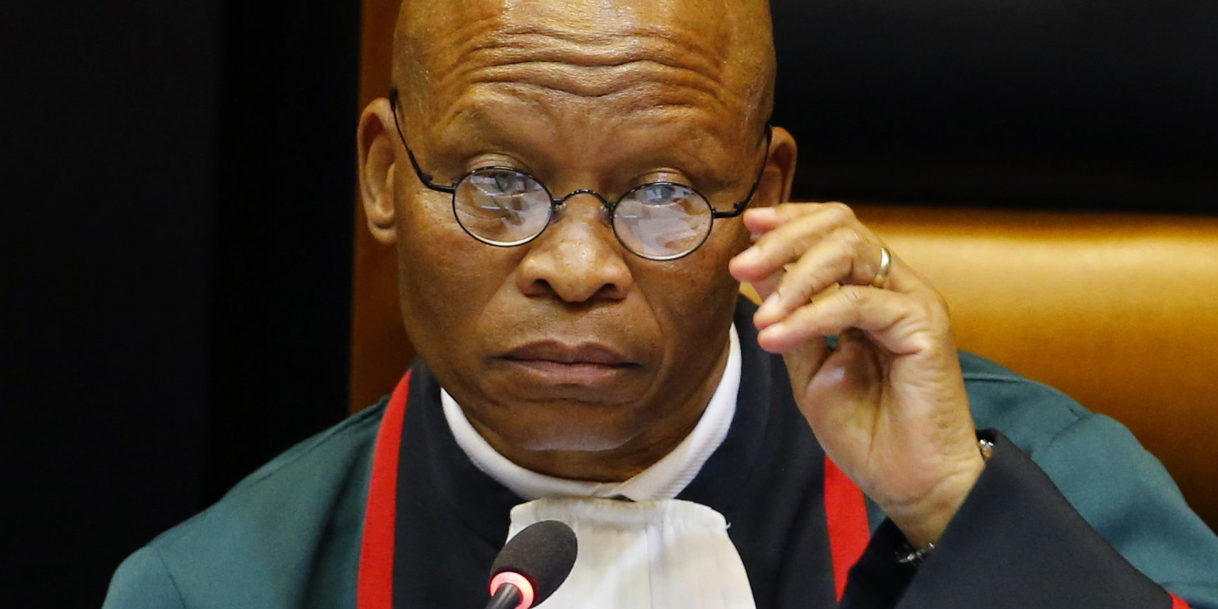 Chief Justice Mogoeng says he is hands-off in alleged Goliath assassination plot investigation