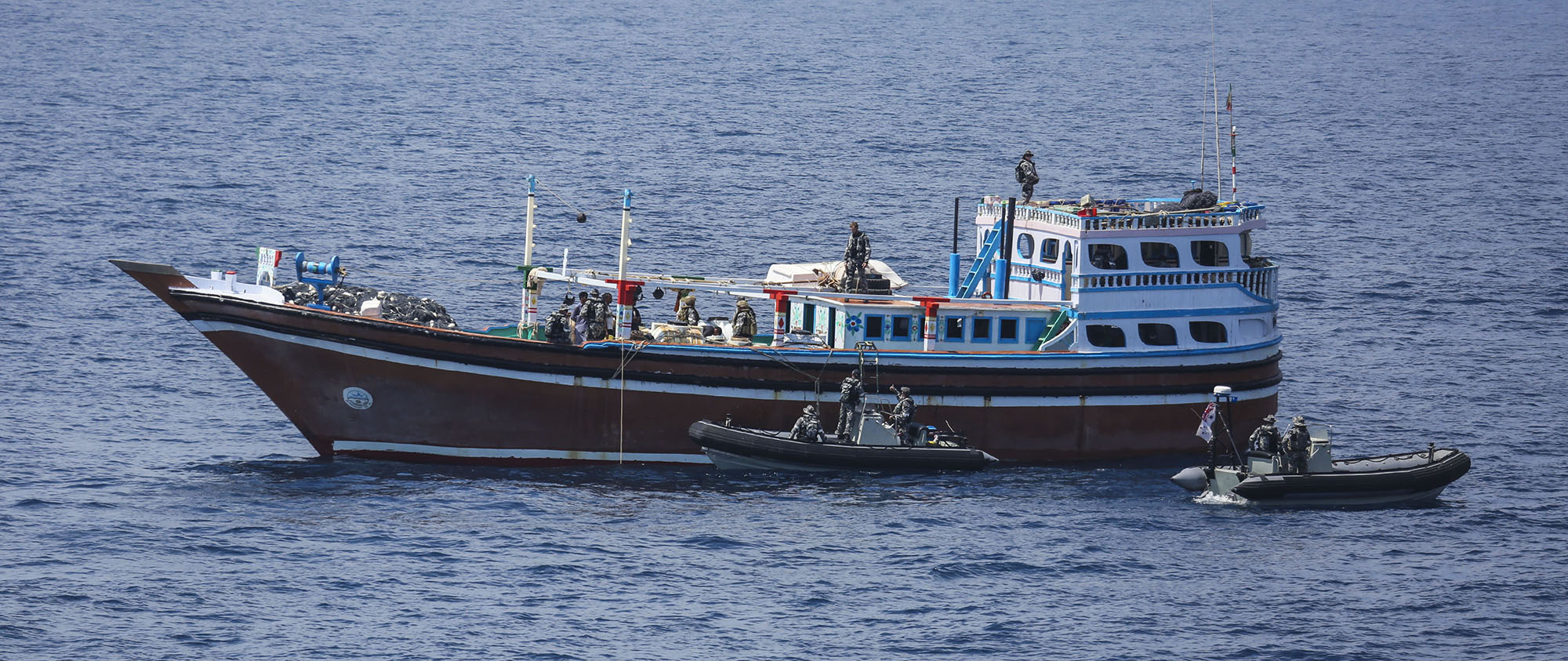 Evidence suggests Iranian weapons being trafficked by criminal networks into the Horn of Africa