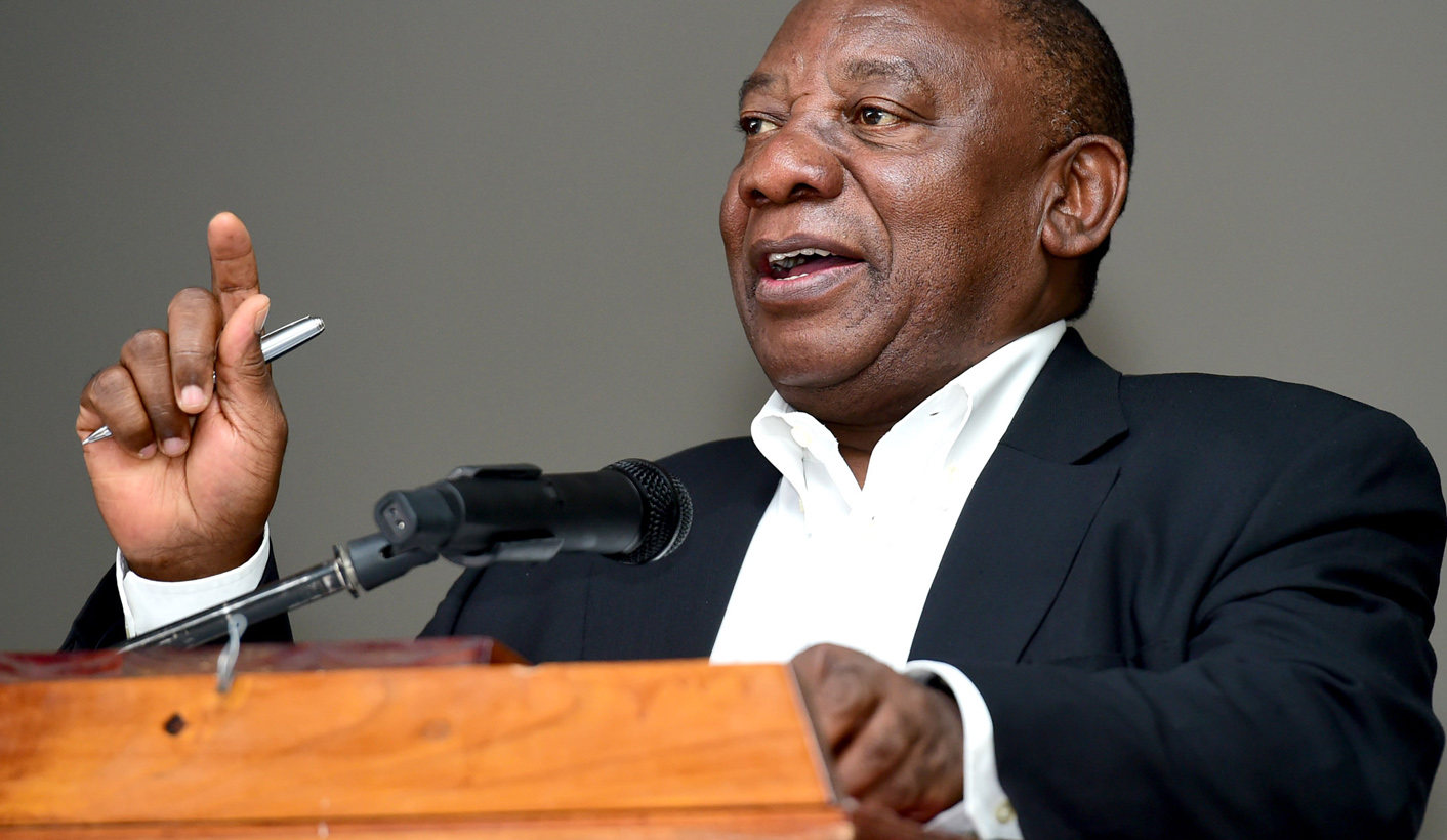 TRAINSPOTTER: Ramaphosaism — life under the next Fearless Leader