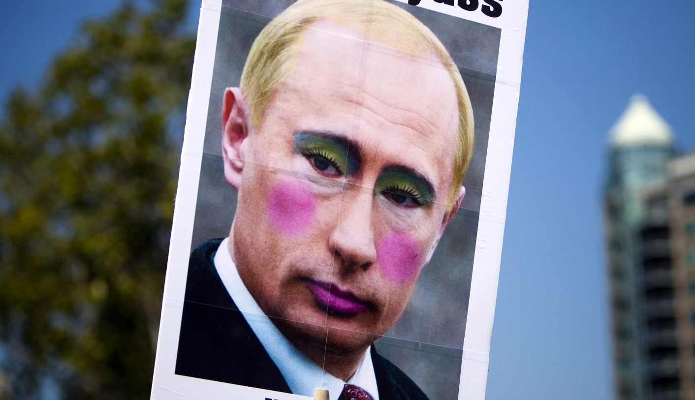 No gays please, we’re Russian. Or Qatari.