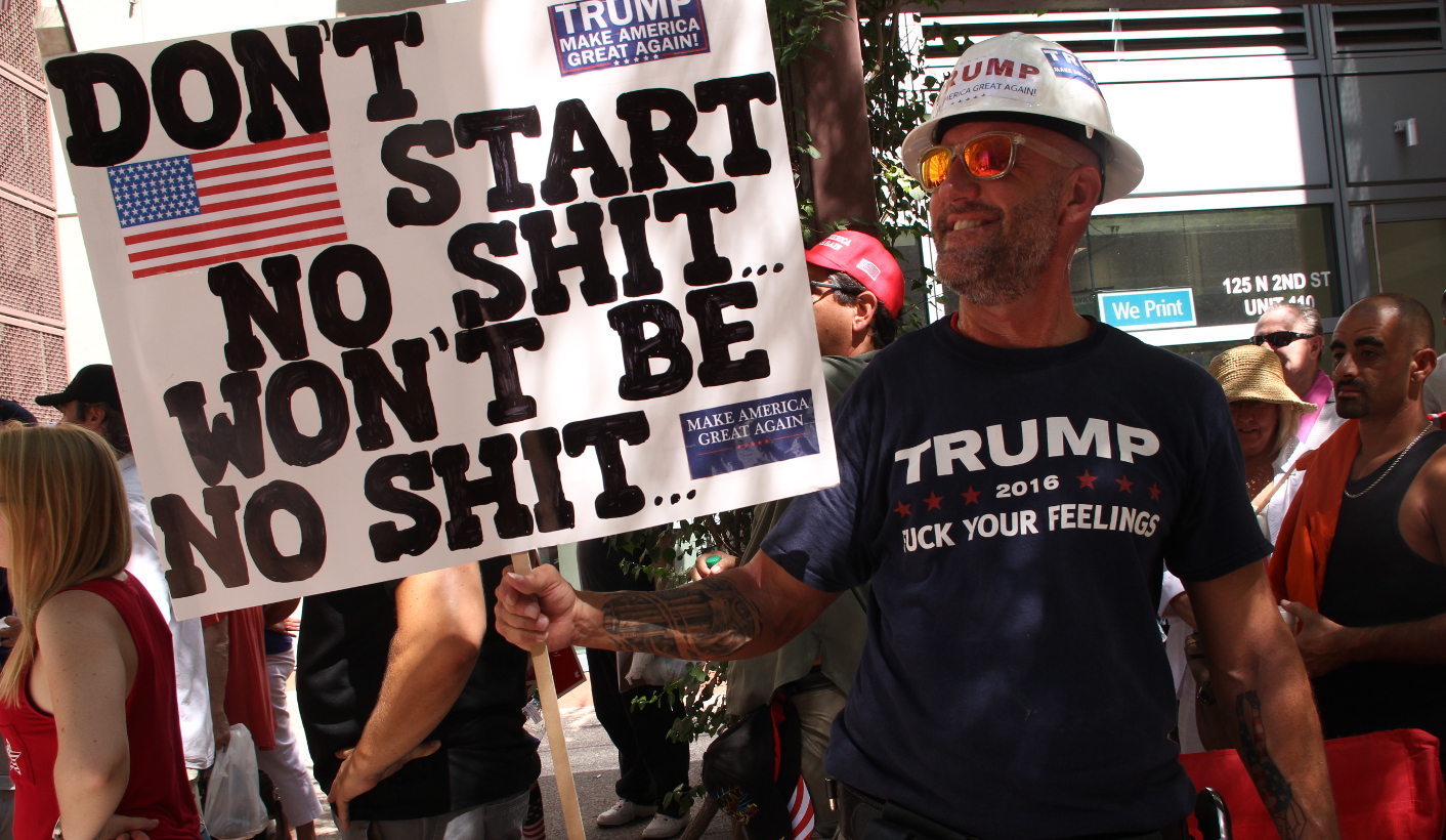 Trump, guns and division in Phoenix Arizona