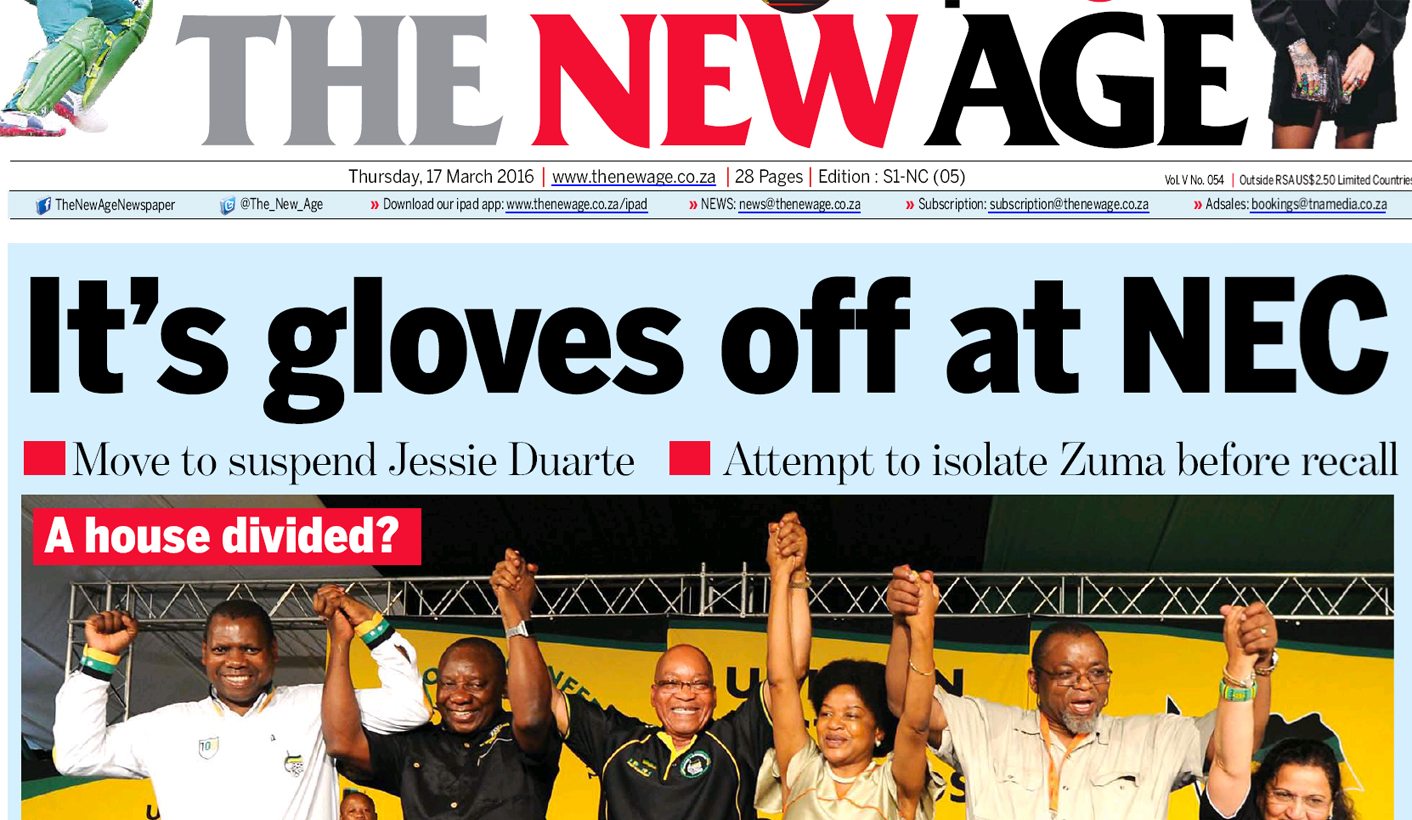 amaBhungane: Gupta-owned newspaper in line of fire of new Nielsen report