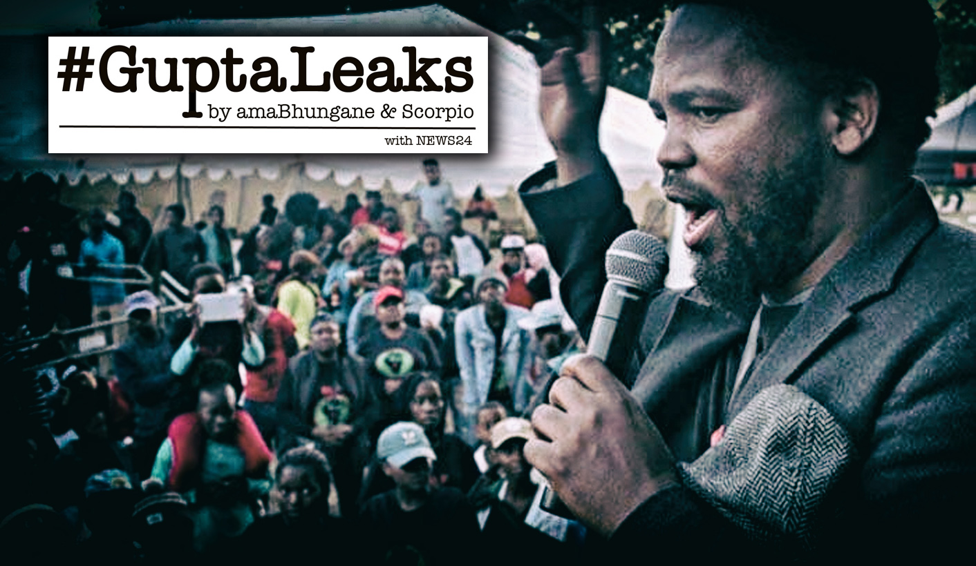 #GuptaLeaks: Gupta spin machine commissioned BLF’s Andile Mngxitama