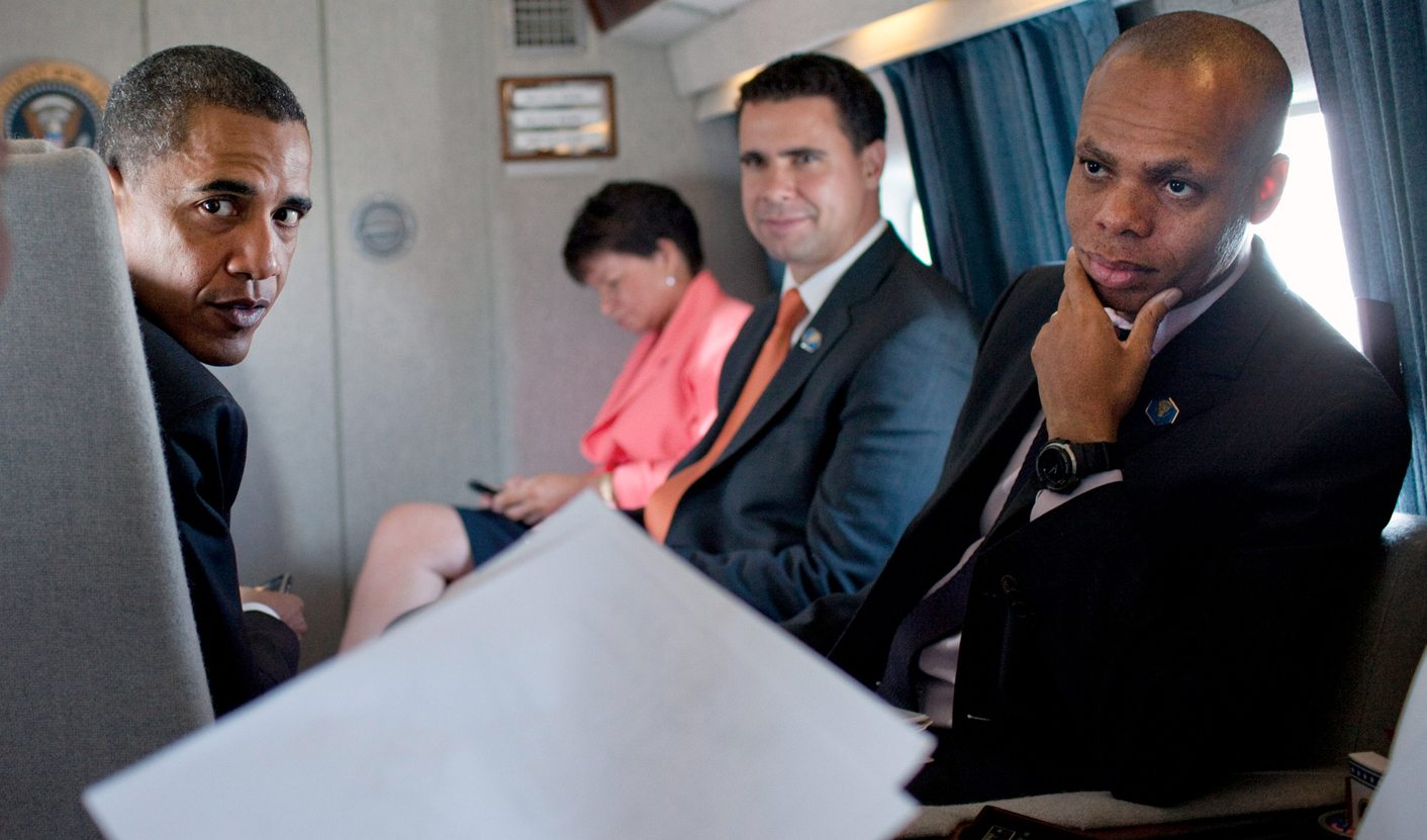 US Ambassador Patrick Gaspard, up close and pretty personal
