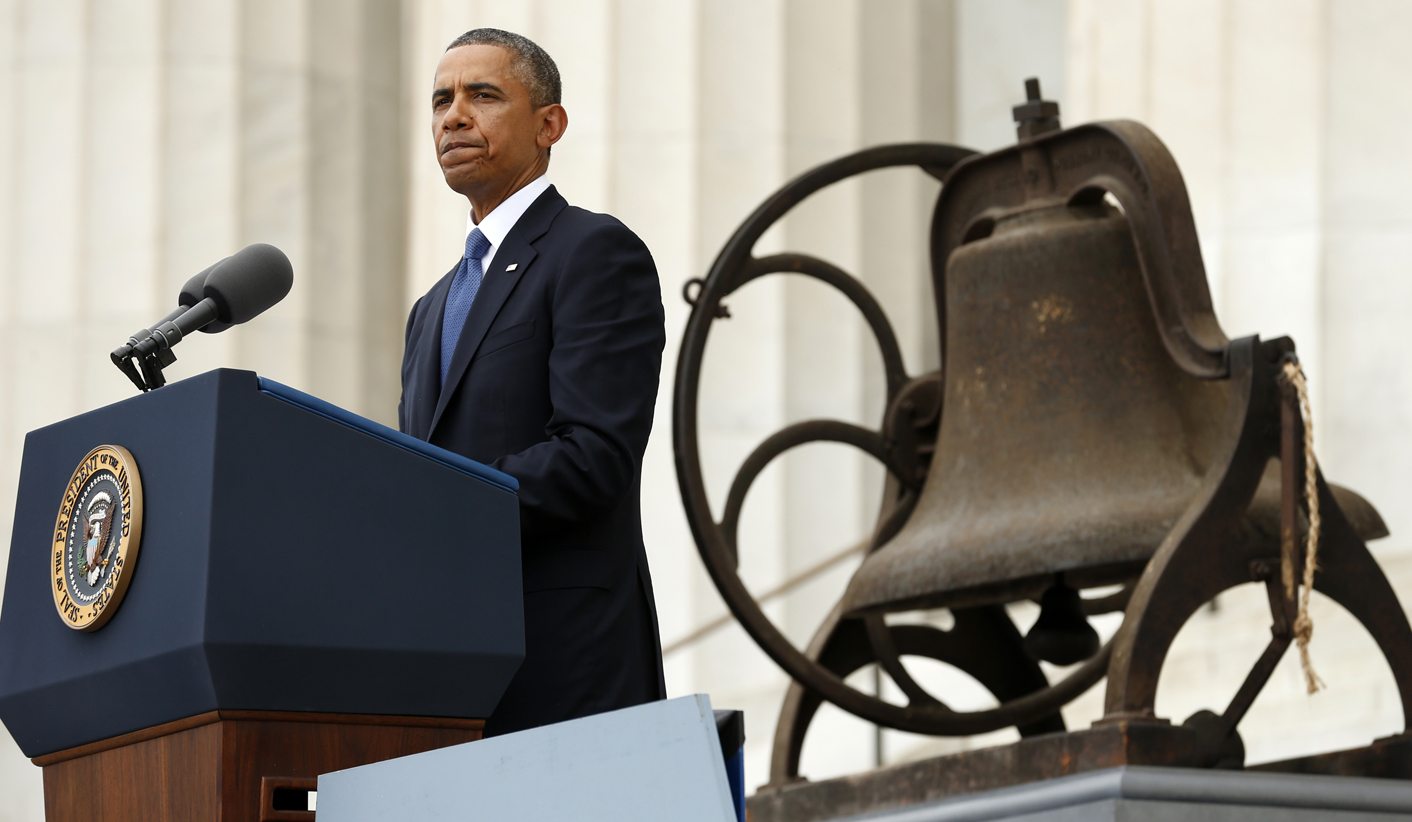 Fifty years later, Obama honours the March on Washington