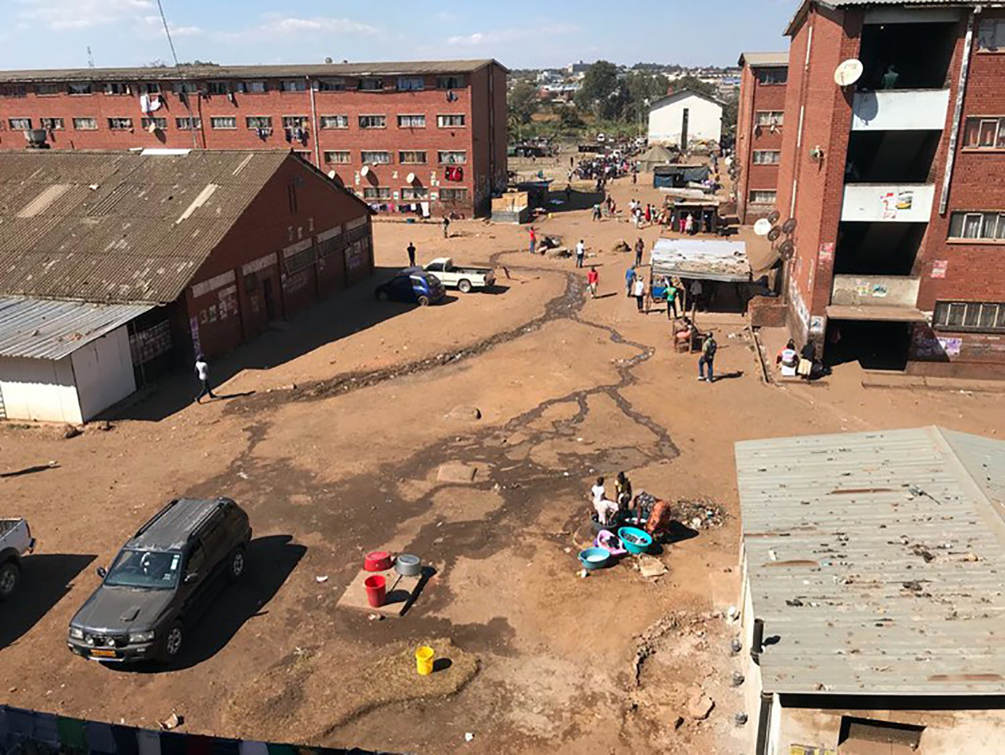 Harare’s poorest residents vote in fear
