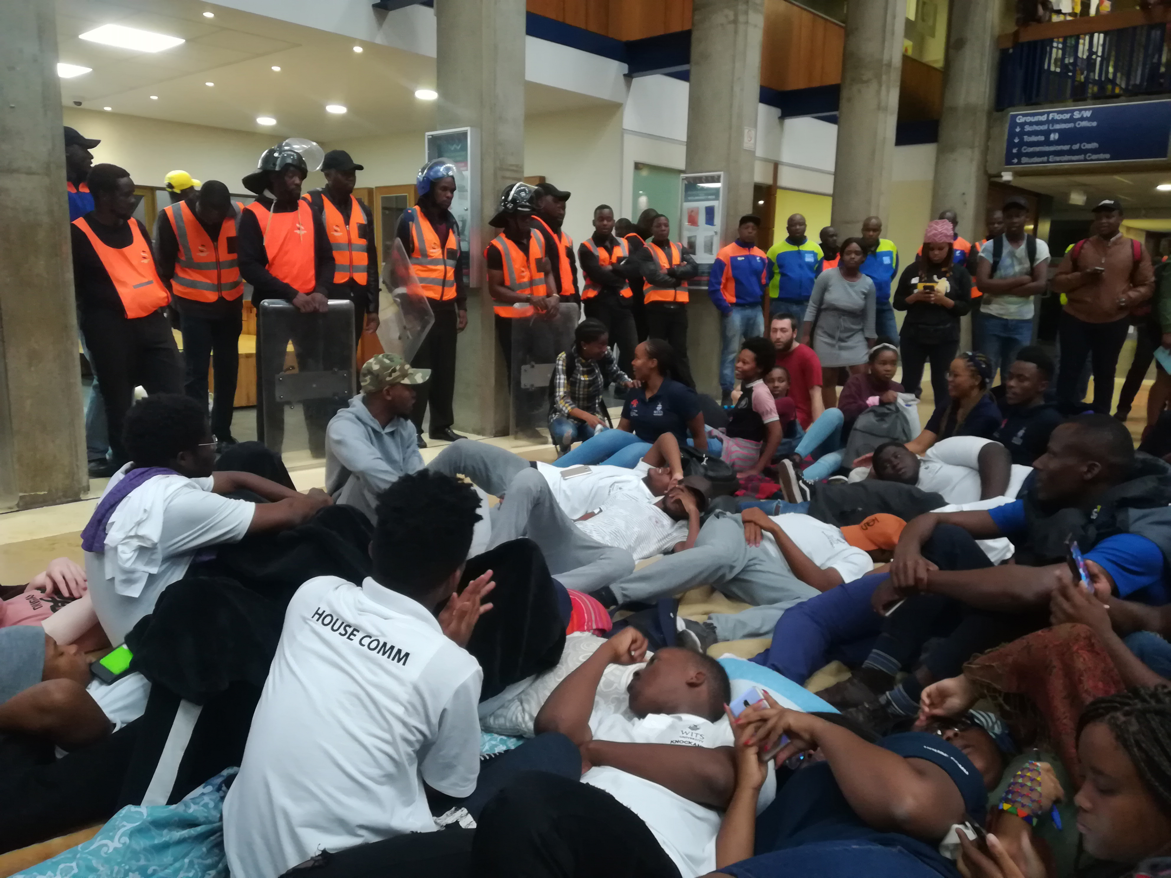Wits students say they will not eat until their demands are met