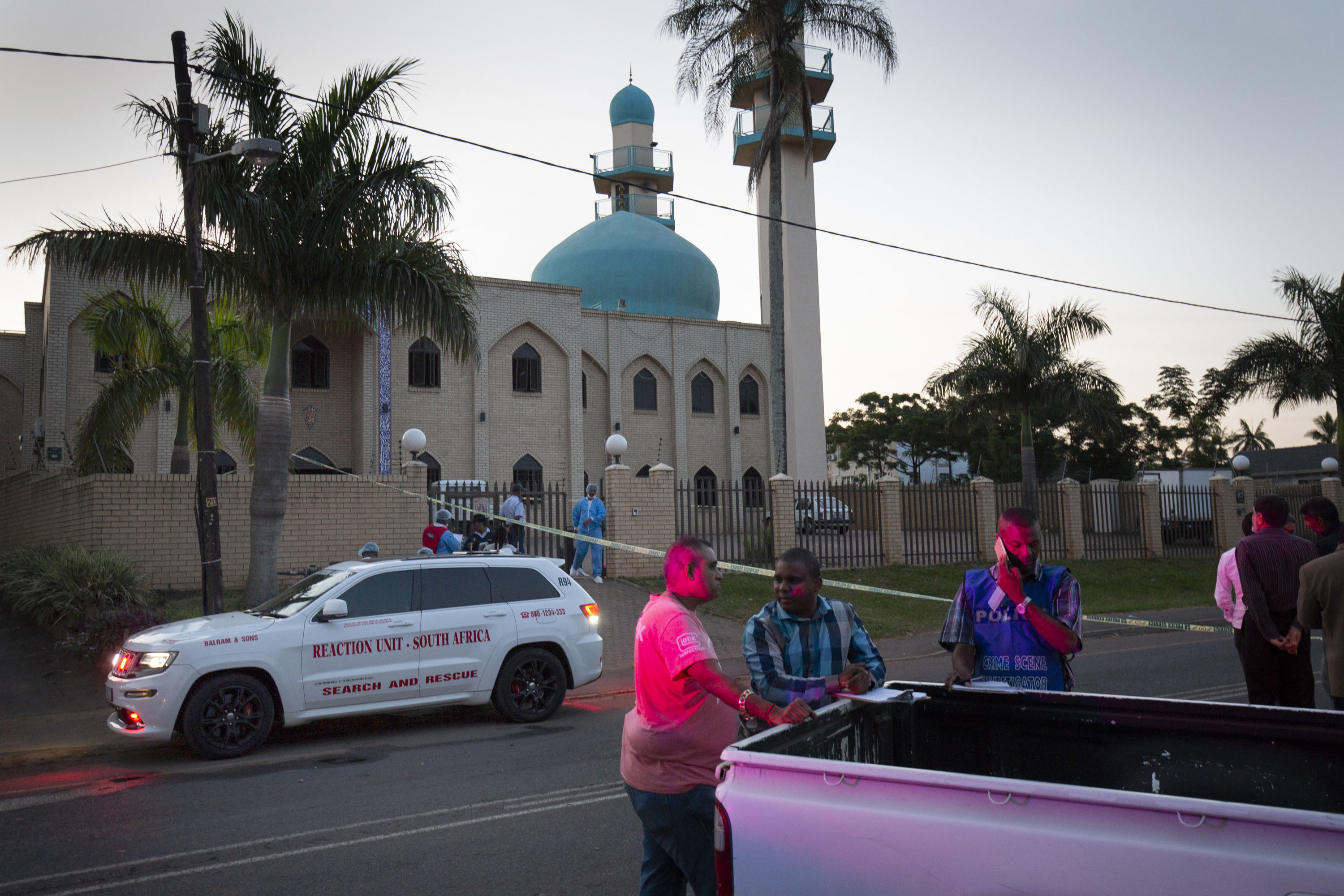 Imam dead in S.Africa mosque attack, 2 others injured