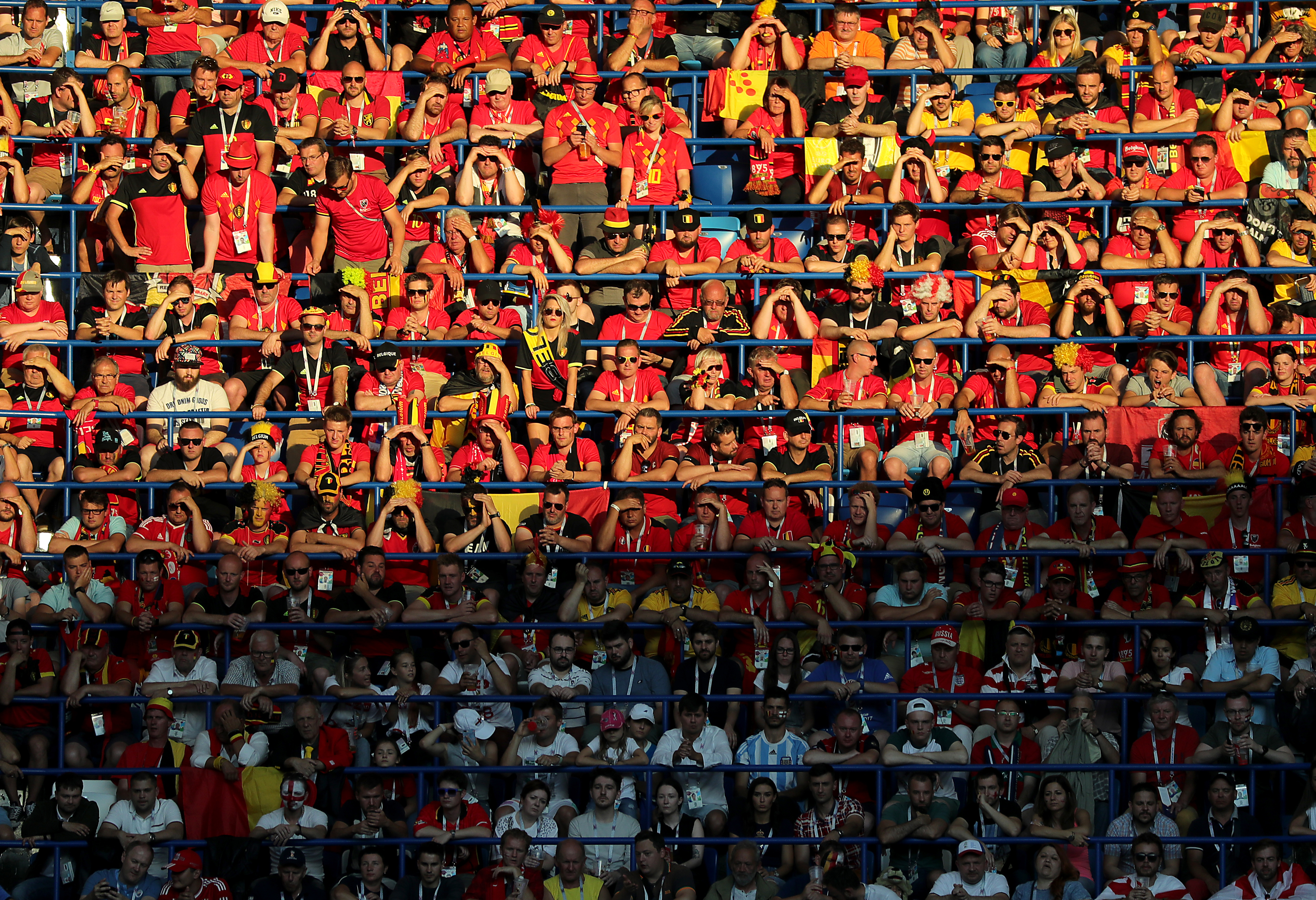 Fifa allows fan with a blackened face into stadium, despite promises it won't be tolerated