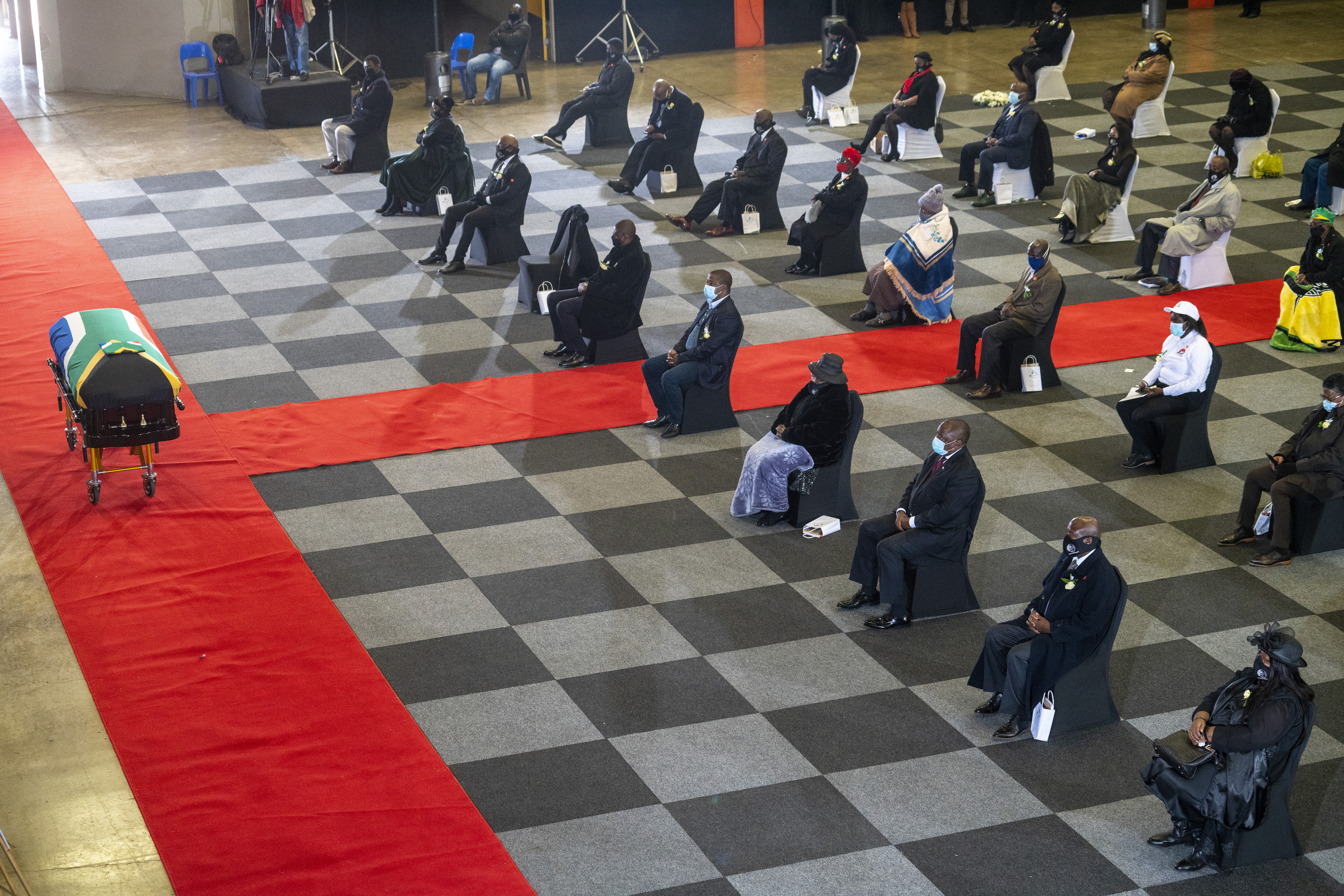 Struggle stalwart, Andrew Mlangeni, laid to rest as ANC officials speak out against corruption