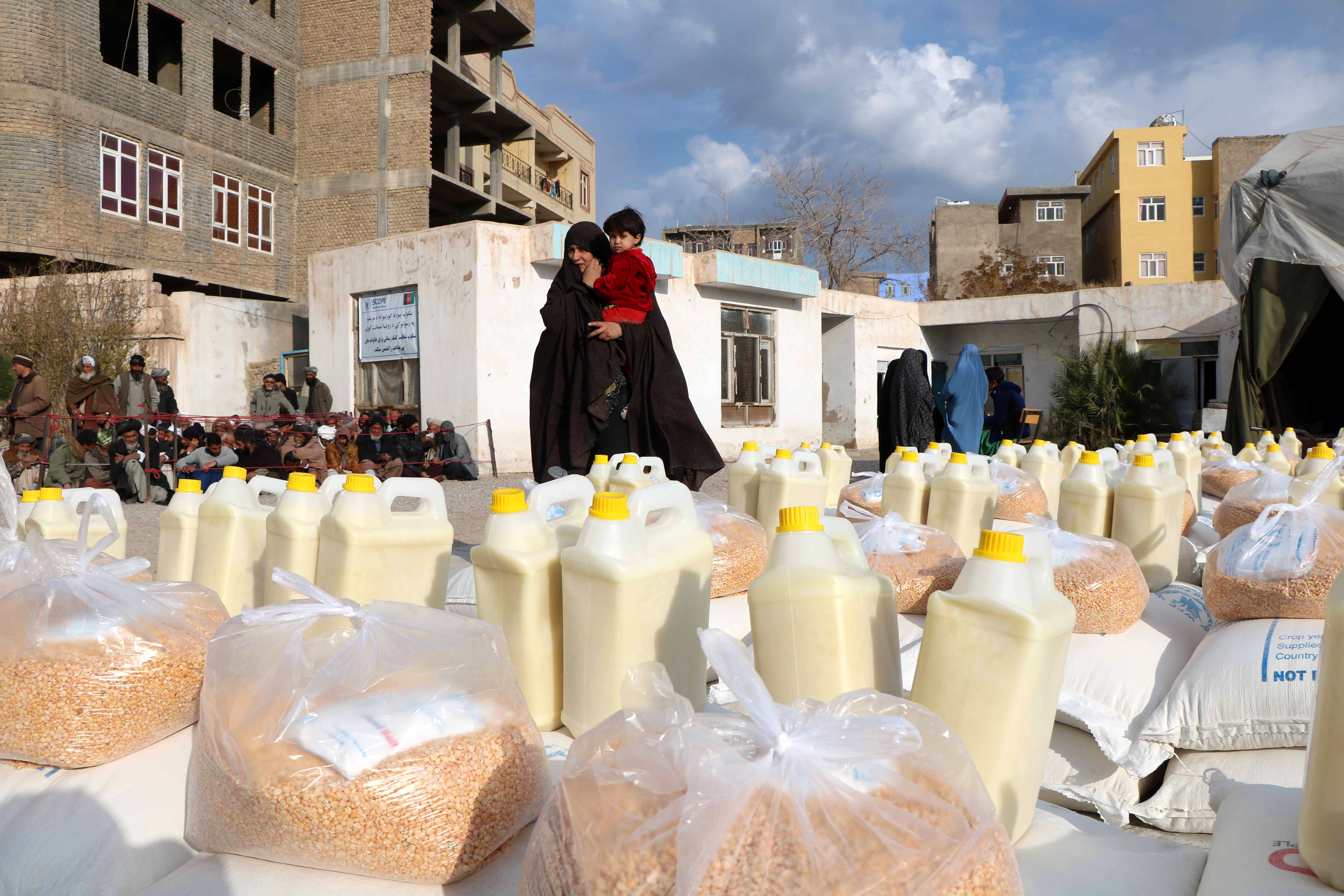 "Food is the best vaccine against chaos"; UN food agency WFP wins Peace Nobel