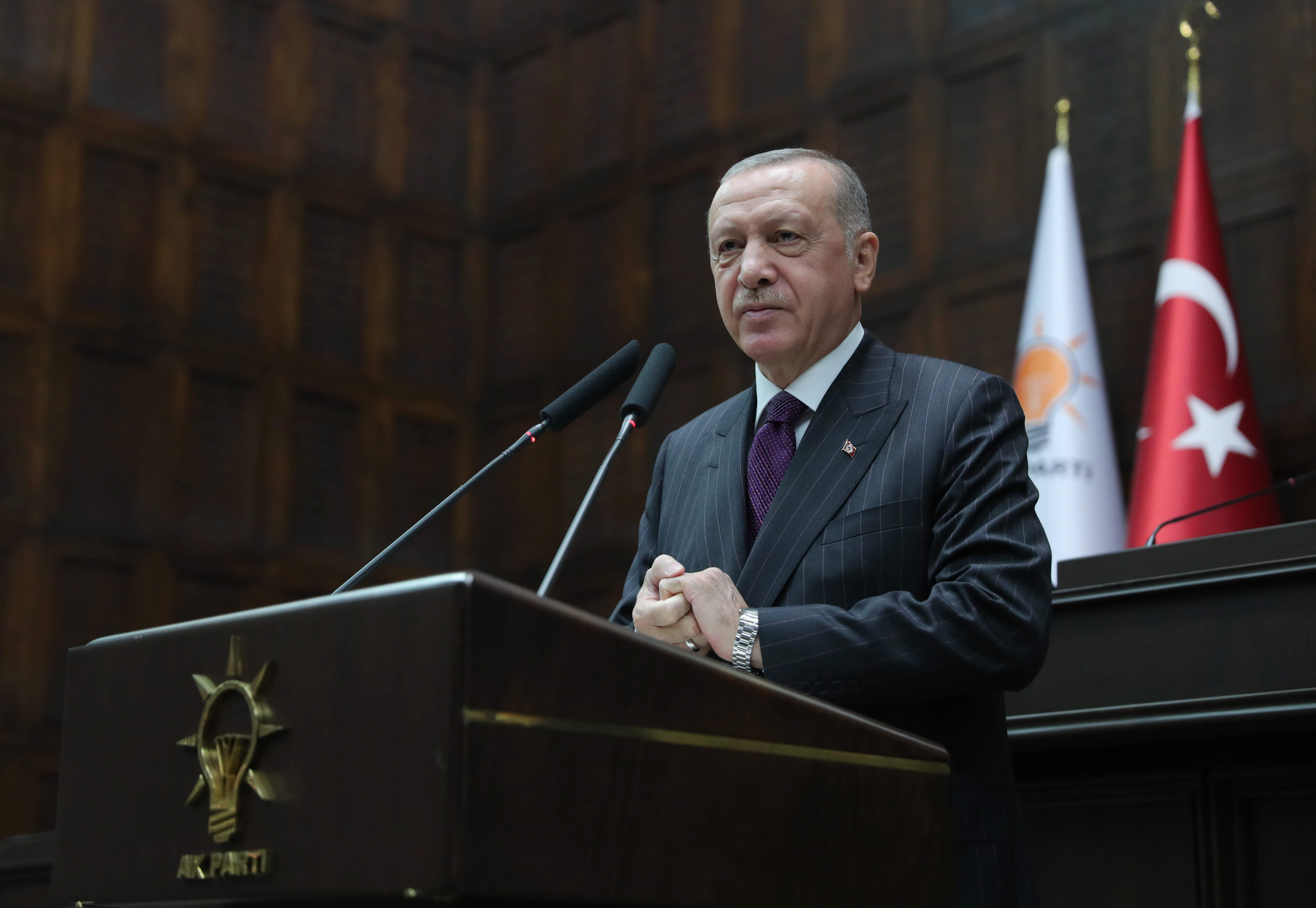 Erdogan urges parliament act to curb medical group critical of Turkey's COVID response