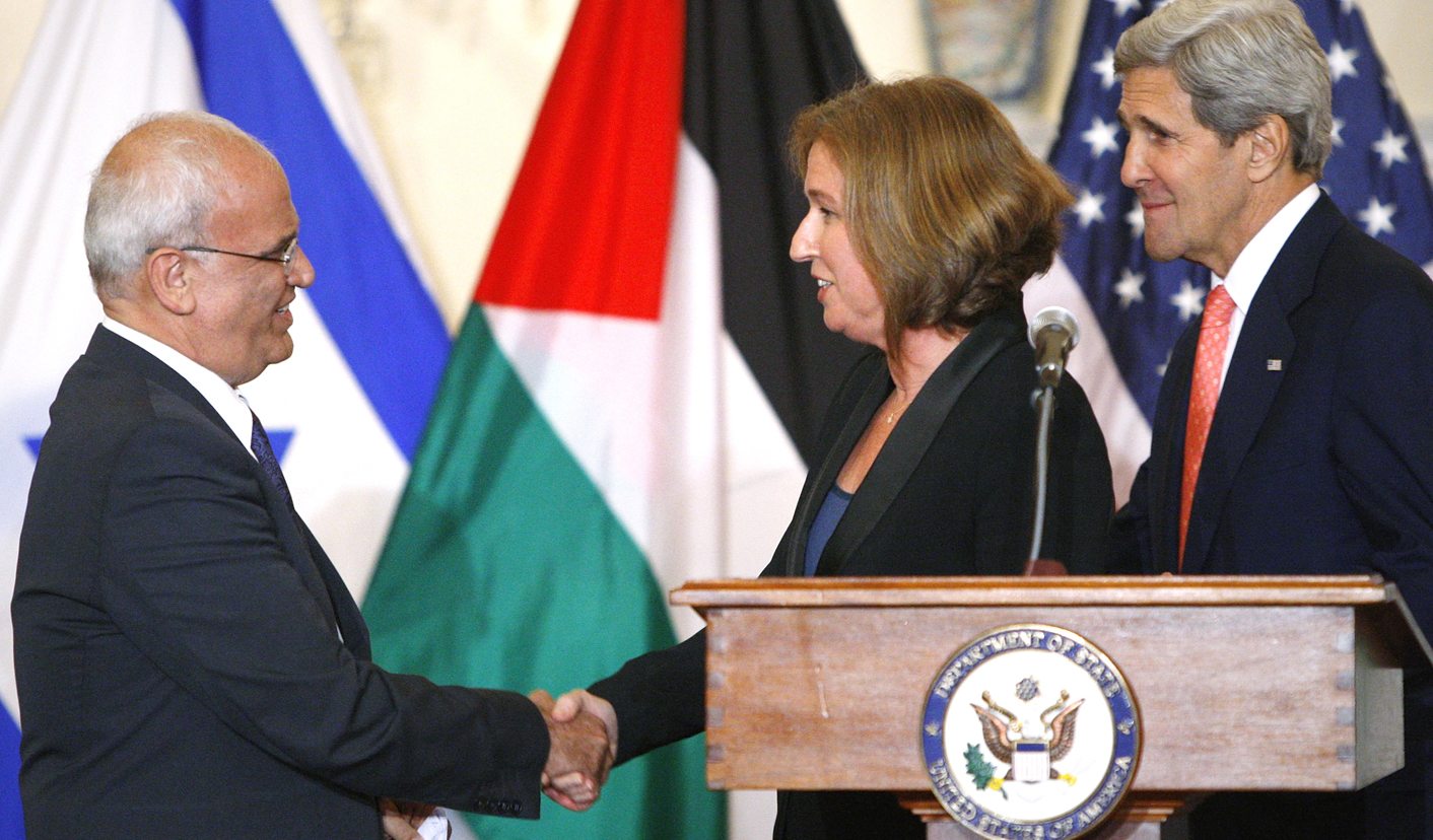 Israel, Palestinians strive for peace deal within nine months