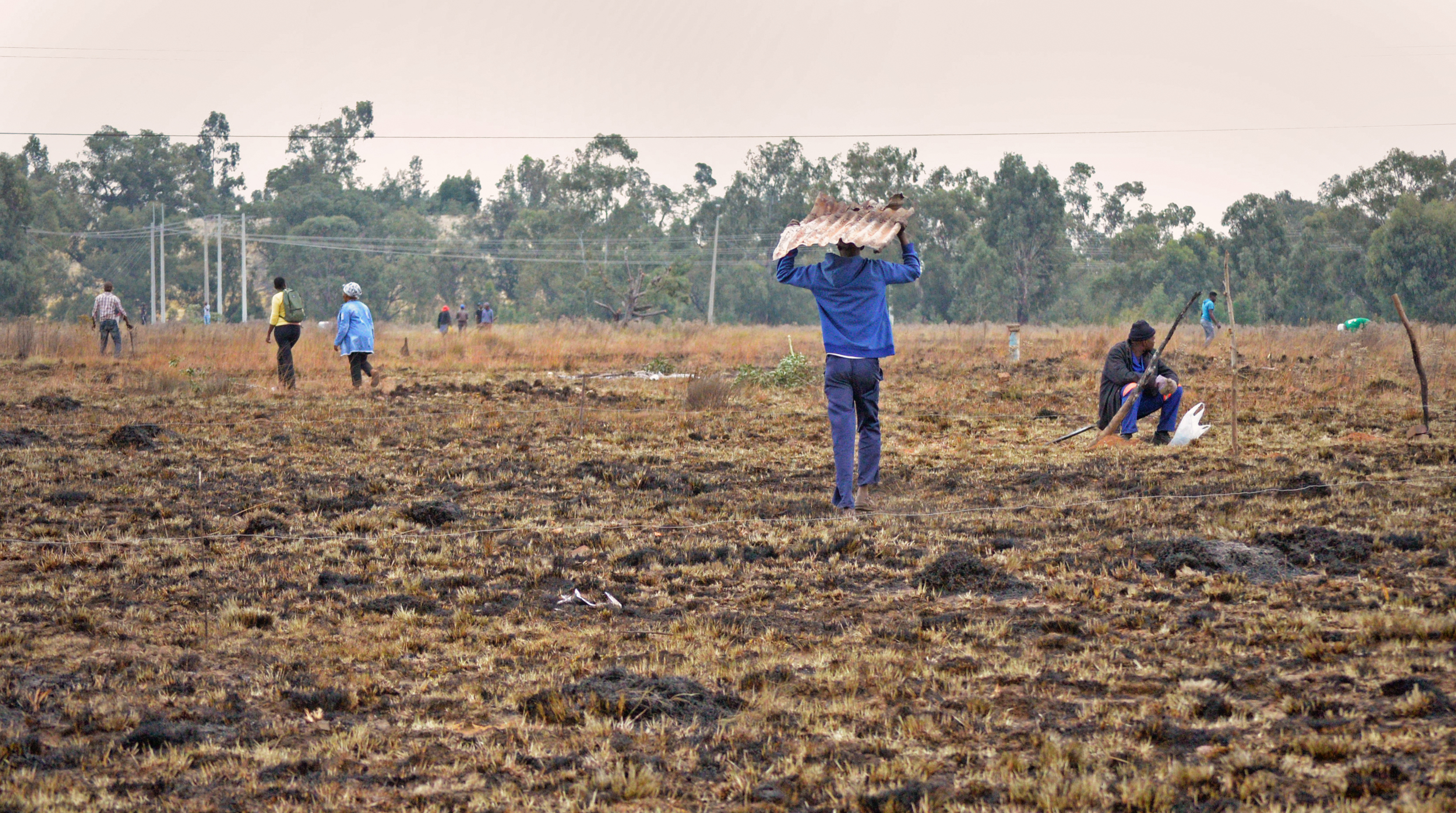 Land Occupation by Abahlali Good Hope takes a political turn