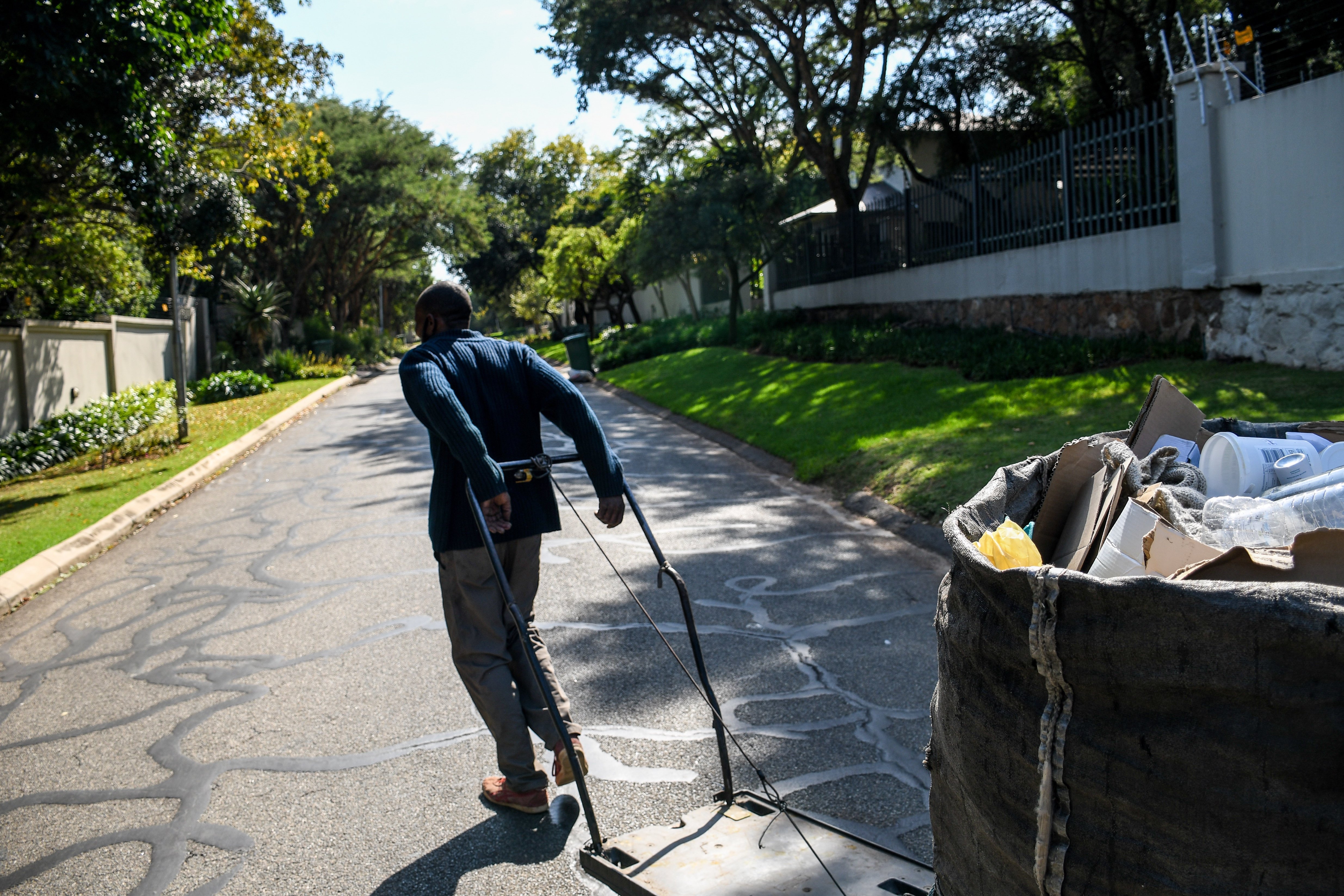 All in a day’s work for reclaimers in Gauteng