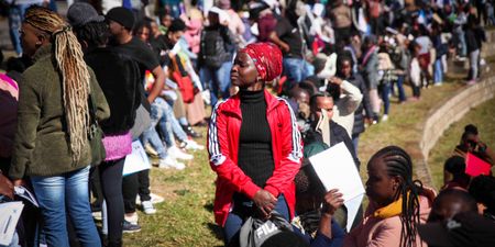 Desperate jobseekers queue at Nasrec, as Gauteng government launches Nasi Ispani campaign to recruit 8,000 workers 