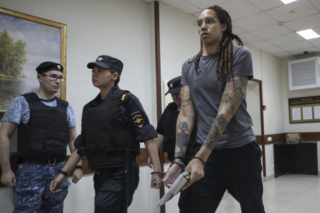 ‘Free BG’: Brittney Griner’s plight spurs outcry across sport and politics