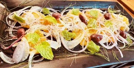 Sicilian orange salad, a fresh taste of winter