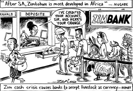 Money squawks
