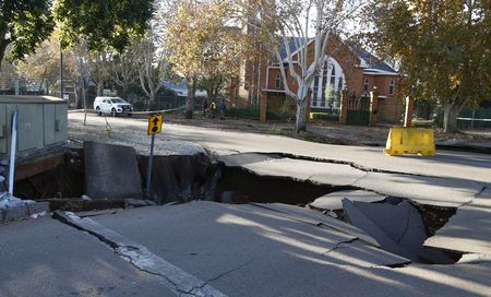Sinkhole sparks safety fears in Lyttelton Manor, Centurion