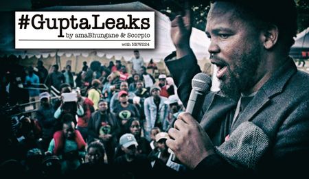 #GuptaLeaks: Gupta spin machine commissioned BLF’s Andile Mngxitama