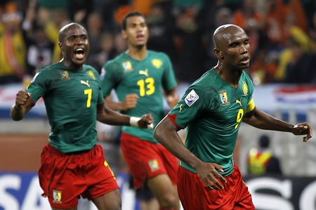 Cameroon finally show some panache against Dutch