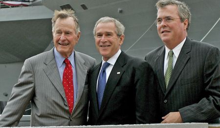 Bush vs. Clinton, 2016 edition?