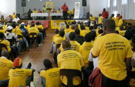 Soweto: Mosuioa Lekota's crude but effective message