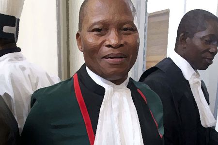 Mogoeng's first day on the job