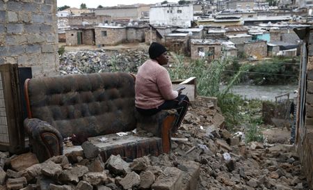 ‘We just sleep with one eye open’ — living on the edge of the Jukskei River, battered by storms