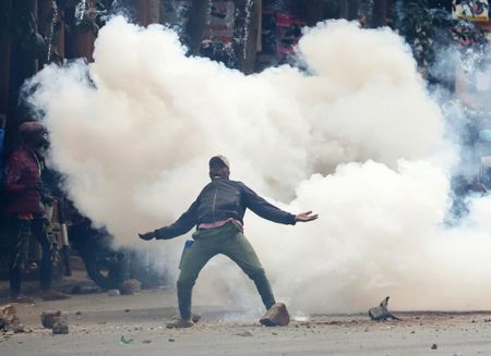 'Occupy CBD' anti-government protest, and more from around the world