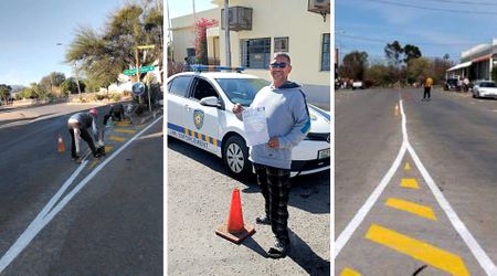 Municipal councillor summonsed to appear in court for repainting faded road markings in Karoo town