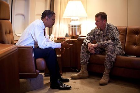 Obama - McChrystal summit in Copenhagen