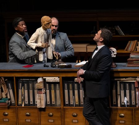 The devil dreams in charcoal: In Faustus in Africa!, puppets plunder humanity’s soul