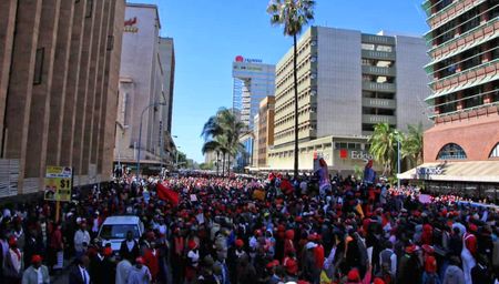 Opposition MDC protests for electoral reforms