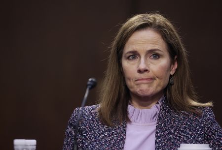 Trump's court pick Barrett calls presidential self-pardon an 'open question'