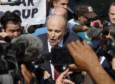 Giuliani surrenders in Trump election subversion case, bond set at $150,000