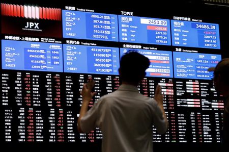 Stocks skid, dollar nears 3-week top as Trump announces auto tariffs