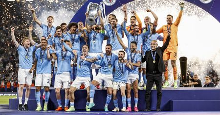 Manchester City revel in historic first Champions League triumph