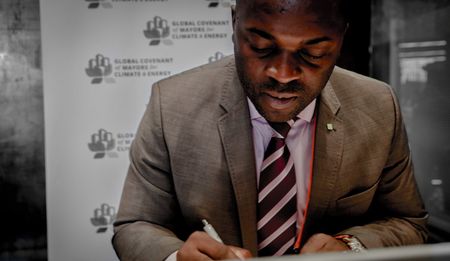 Msimanga grins as EFF walks out – leaving the mayor secure