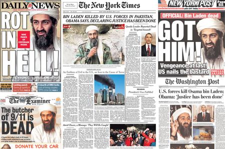 Osama's death gives life to ailing US print media