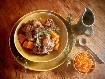 What’s cooking today: All-day oxtail stew