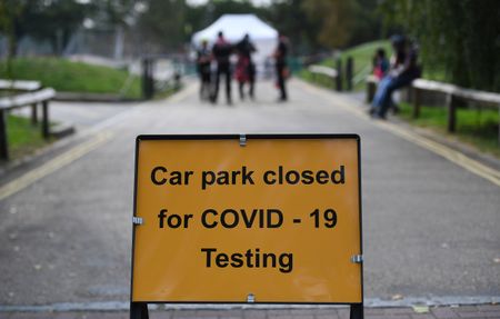 Britain's Covid testing buckles, pressuring government