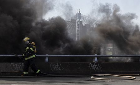 Fire-damaged Joburg M1 tunnel to scorch ratepayers with estimated R33-million repair bill