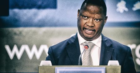 Nice work, Mr Mgidlana: The still-suspended Secretary to Parliament gets R56,000 performance bonus for two months on the job
