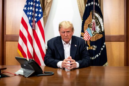 Trump, positive for COVID-19, says won't participate in virtual debate