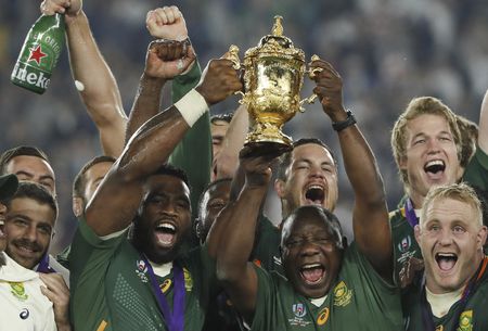 WE ARE THE CHAMPIONS! Kolisi’s brutal Boks stun England